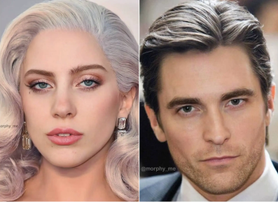 Facial Morphing celebrities' 